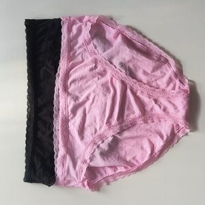 Victoria's Secret High-Leg Brief Panties Set - size XL